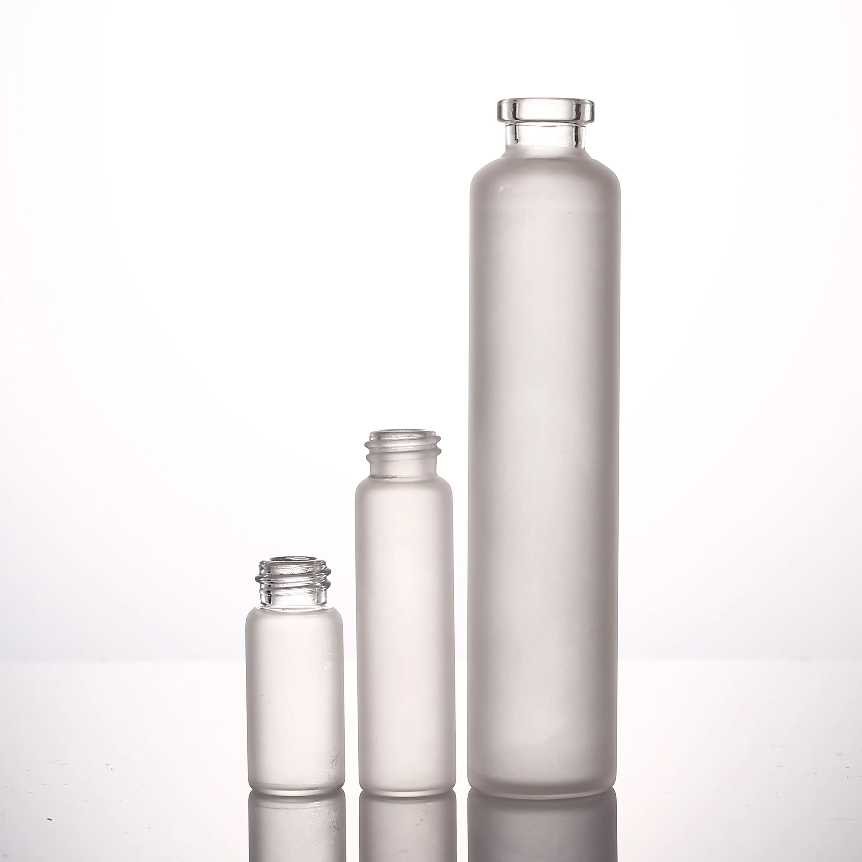 3ml 5ml 15ml Clear Wishing Bottle Glass Vial with Wooden Cork Stopper