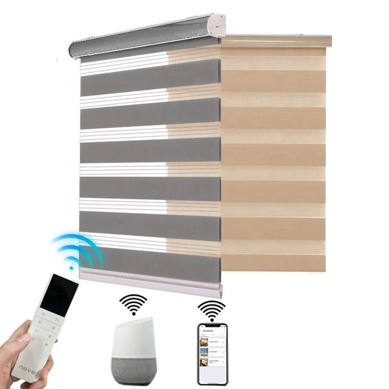 Blackout turkey zebra blinds roller blind batterie zebra alexa automatic zebra blinds