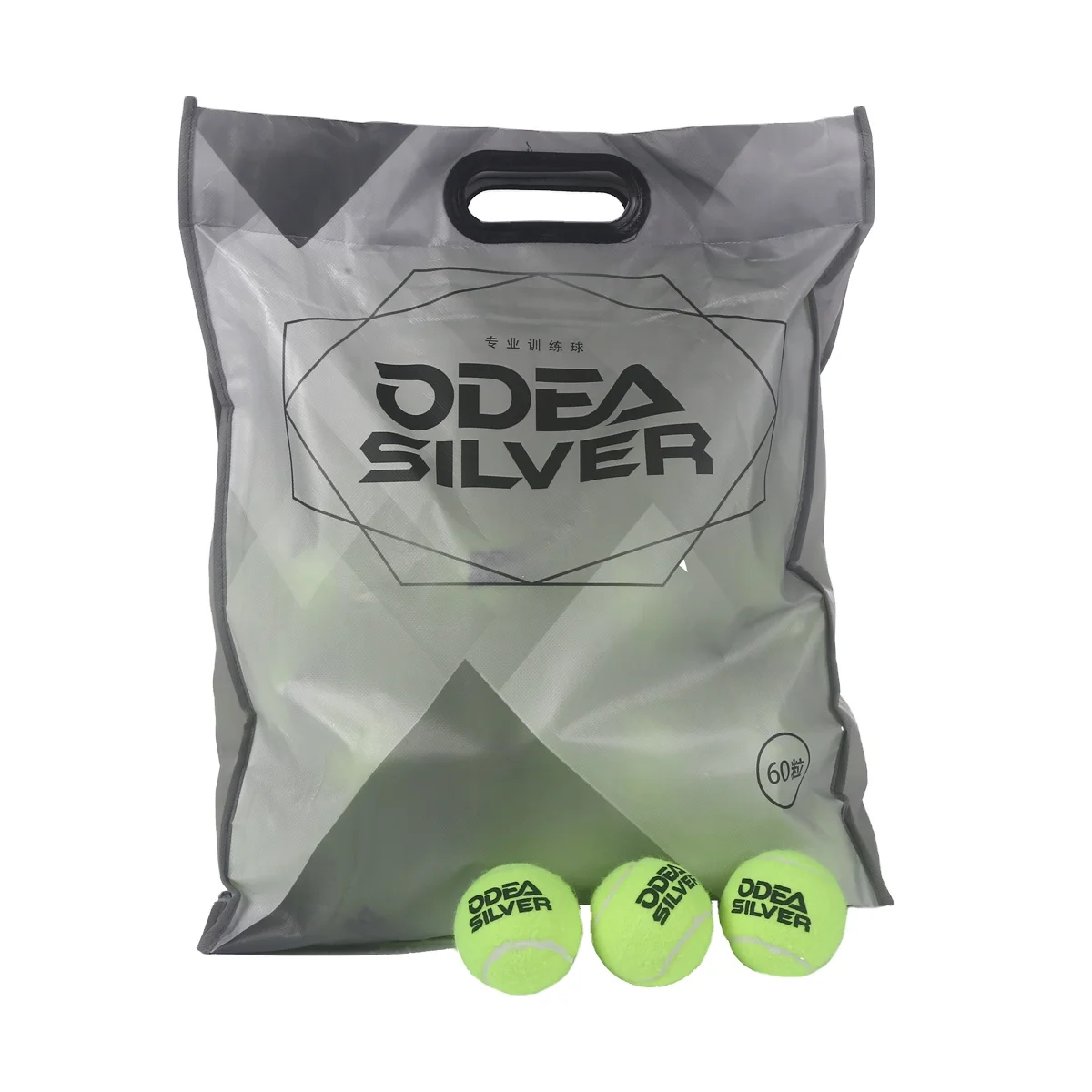 ITF Odea Training Ball Pressureless Tennis Ball Taiwan Acrylic Needle felt Custom Wholesale