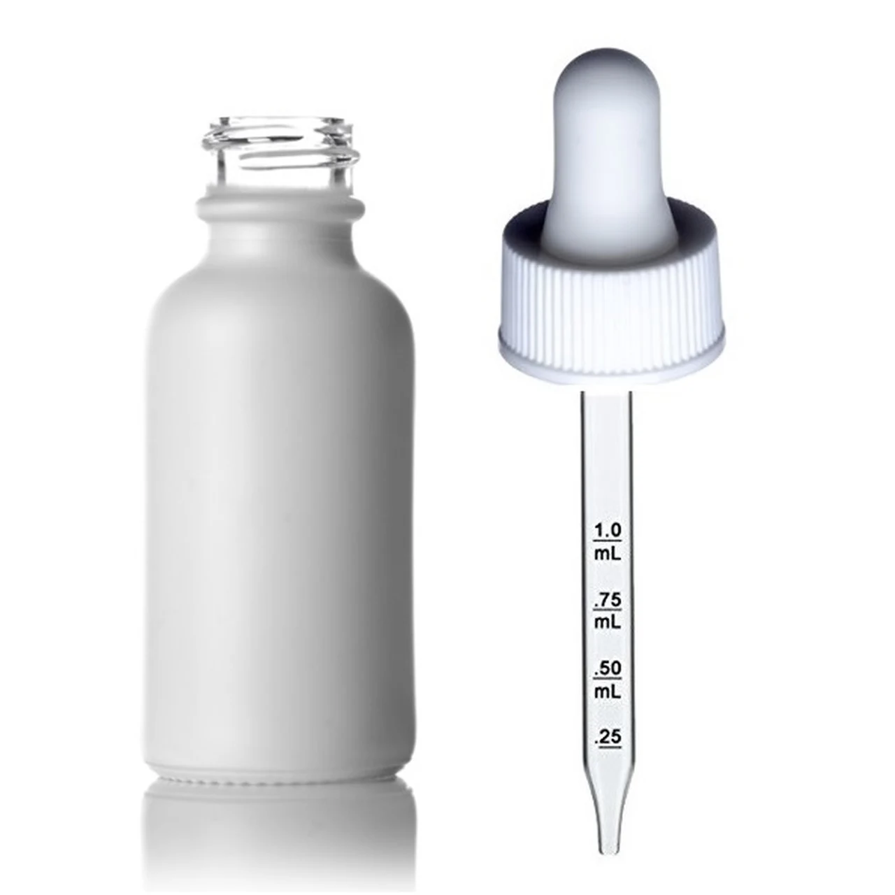 Boston 120ml tincture bottles with dropper essential oil