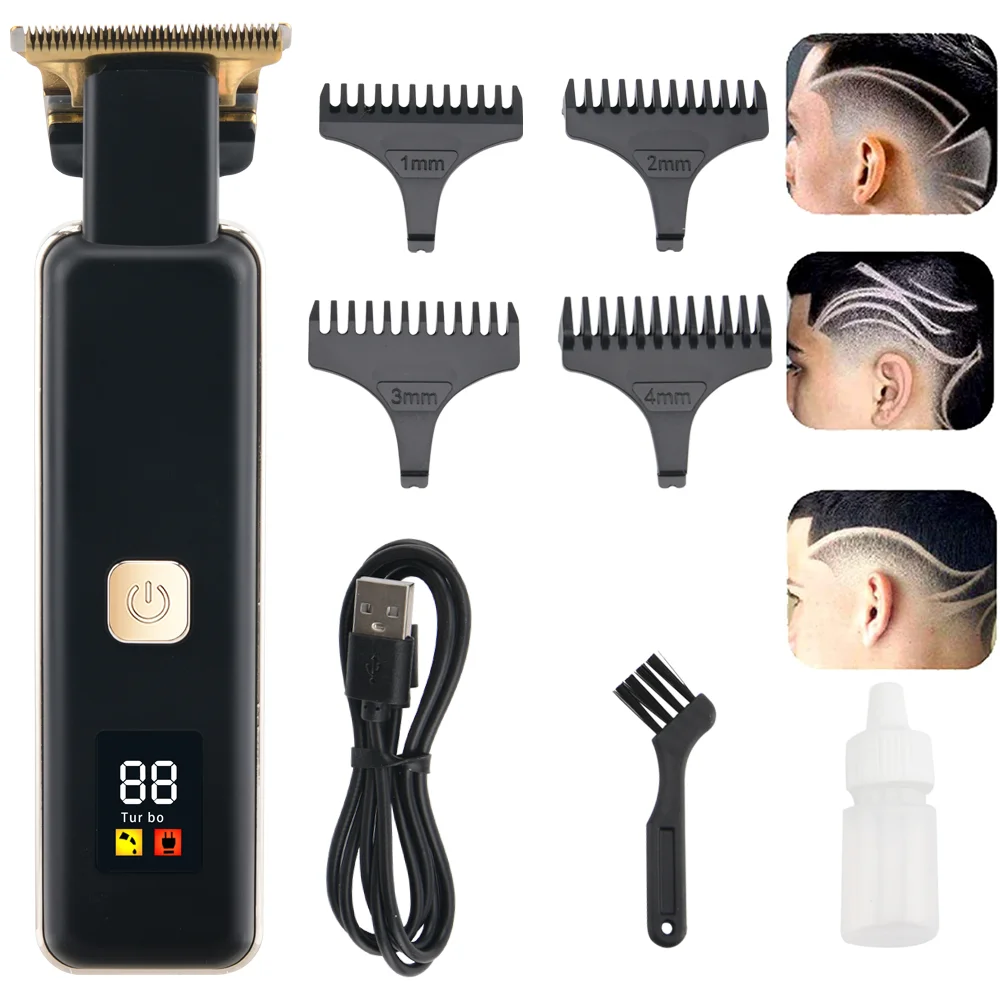 Машинка для стрижки волос Мужская аккумуляторная с низким уровнем шума и зарядкой от