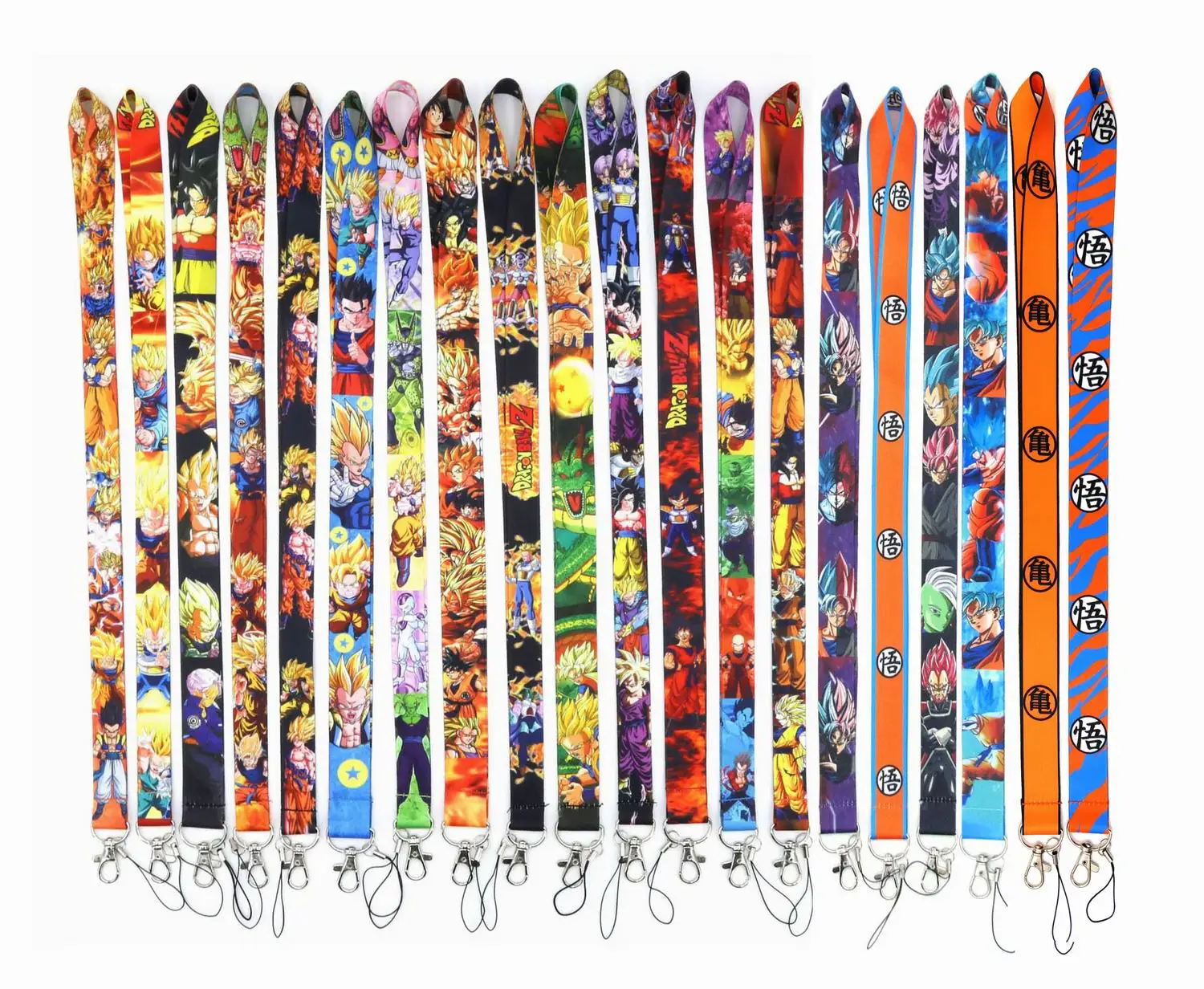 Anime My Hero Academia Demon Slayer Naruto One Piece Dragon Ball Attack on Titan Tokyo Ghoul Jujutsu Kaisen Haikyuu Lanyards