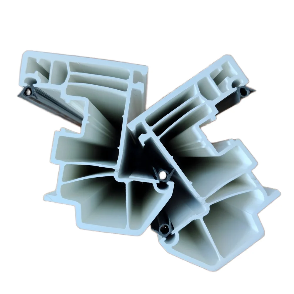 New Innovation Building Material 70 80 Series Casement Window  PVC  Profile