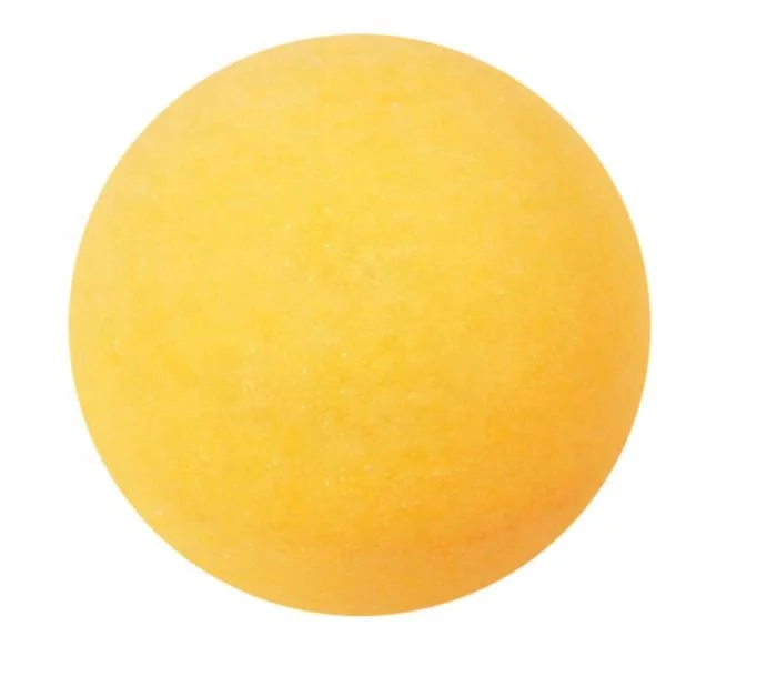 
Wholesale plastic table tennis wholesale yellow and white seamless ball no logo 