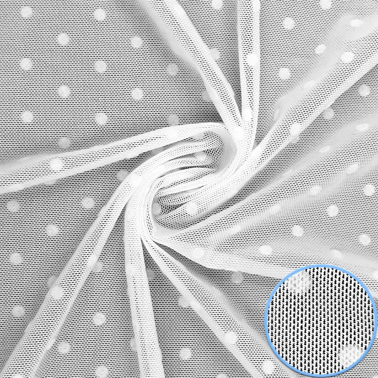 High-quality Mesh Tulle Fabric Polyester Nylon Screen Mosquito Net Material 100%