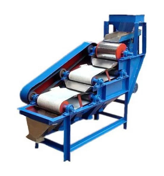 High magnetic field intensity coltan magnetic separator