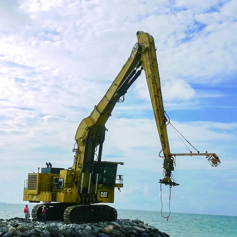 China Best Supplier for excavator boom arm long reach boom arm For CAT 6018 6020