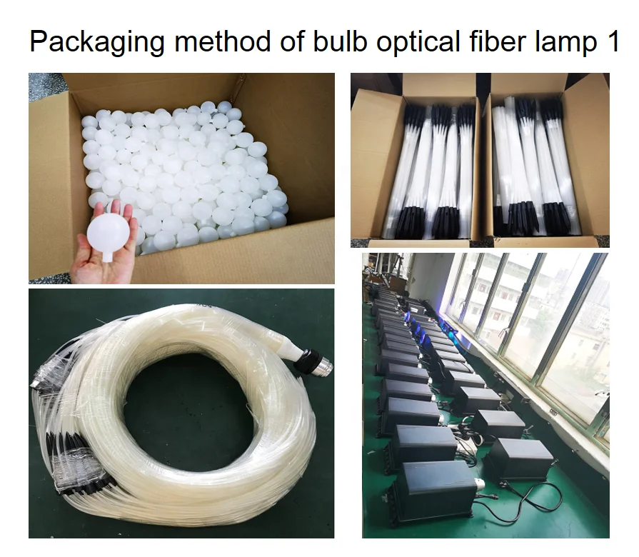 Outdoor Landscape Lighting Led Fiber Optic Light Balls