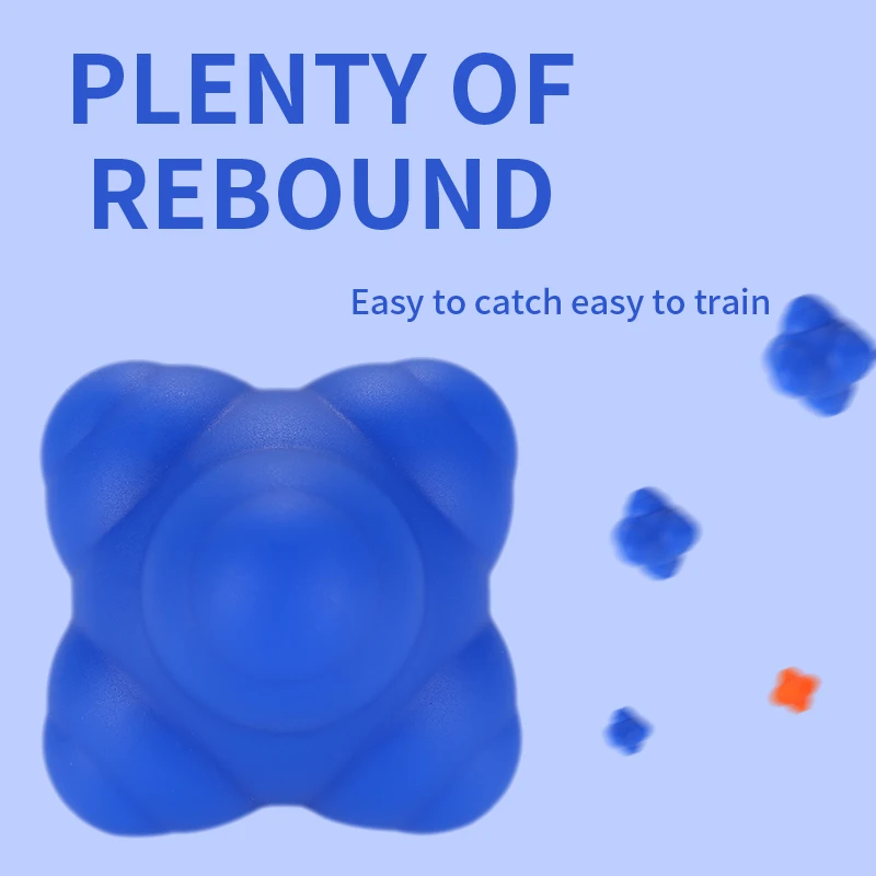 New Product Reflex Balls Speed Sports Training React Ball Gym Fitness Reflex Speed Balls