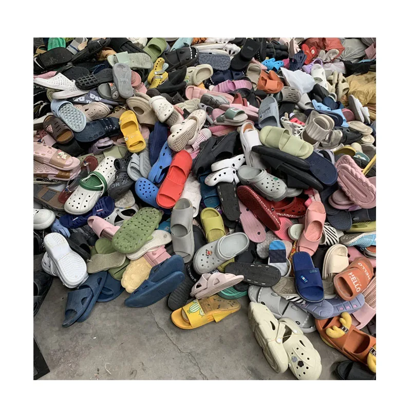 Wholesale china factory second hand shoes mixed size used shoes slippers for children