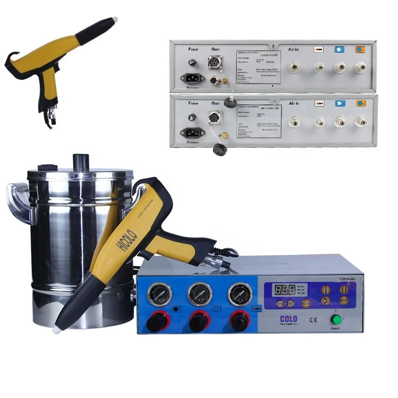 COLO Classic model COLO-660 small hopper portable powder spray  coating  machine