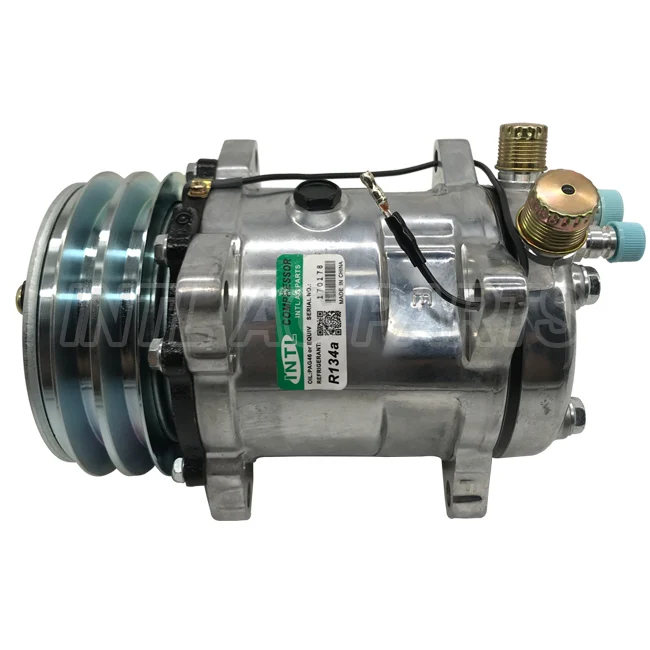 Sanden SD5H14 SD 508 75R8384 4506 4507 4652  5407  6627 6665 auto car ac a/c compressor 2PK RC.600.027
