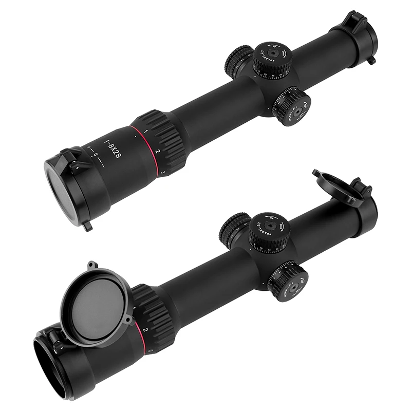 1-8x24-FDE LPVO Scope Fast Focus Short Sight Outdoor HD Clear Imaging Hunting Sight Scope