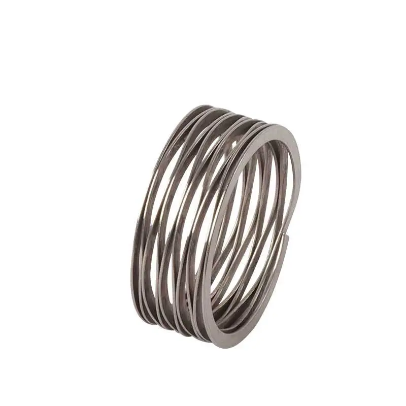 Factory Supply Attractive Price Steel Flat Shim Ends Multiple Turns Wave Springs