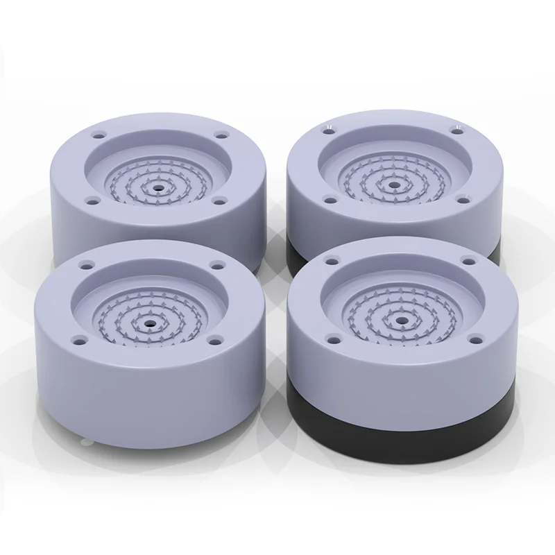 Два шкива, два фиксированных амортизаторов, снижение шума, противоскользящий стабилизатор, анти-Ходовая шайба, поддержка сушки, стиральная машина, кормовые прокладки