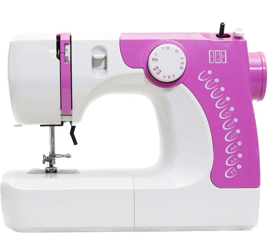Easy-operation Single Head Domestic Embroidery Machine Manual Operation Home Use Sewing Machines with 12 stitch 100*235mm PROTEX