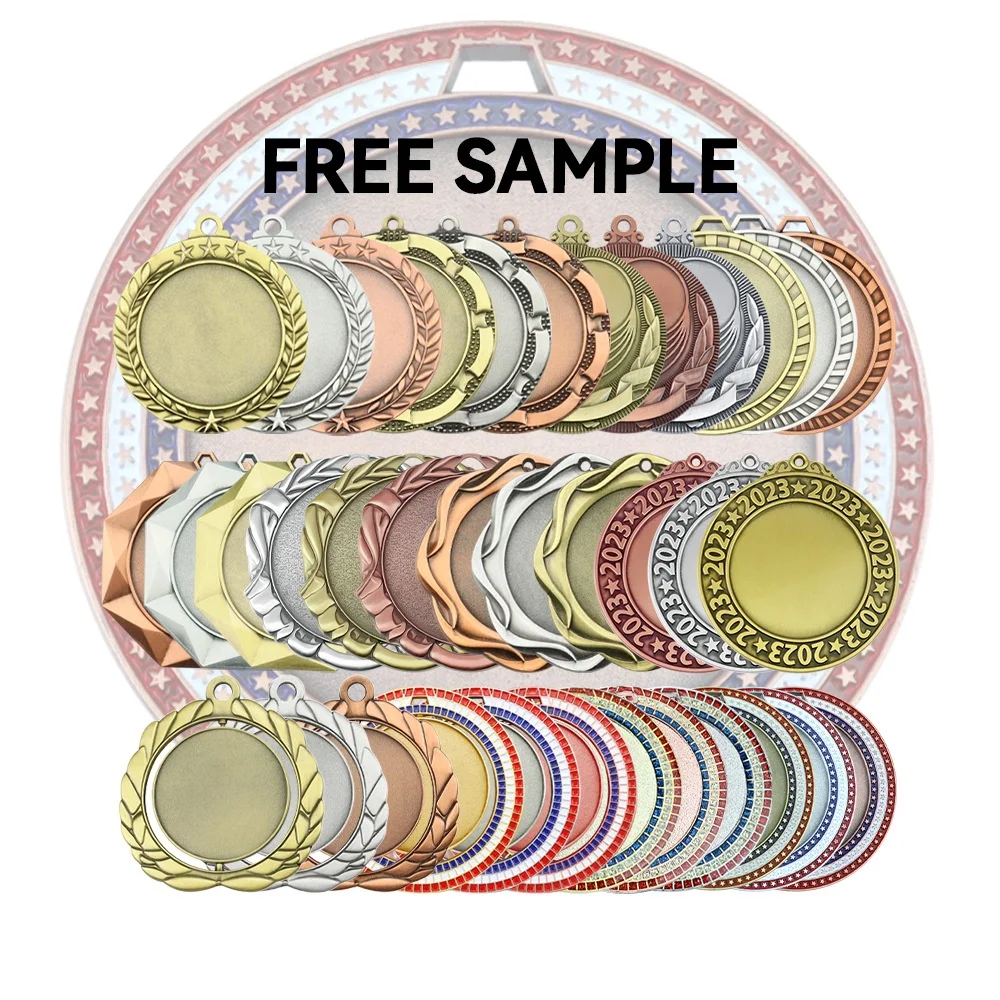 Yiwu Collection Professional Medals Manufacturer Soccer Customized Basketball Trophy And Medals Wholesale Metal Medal Sport