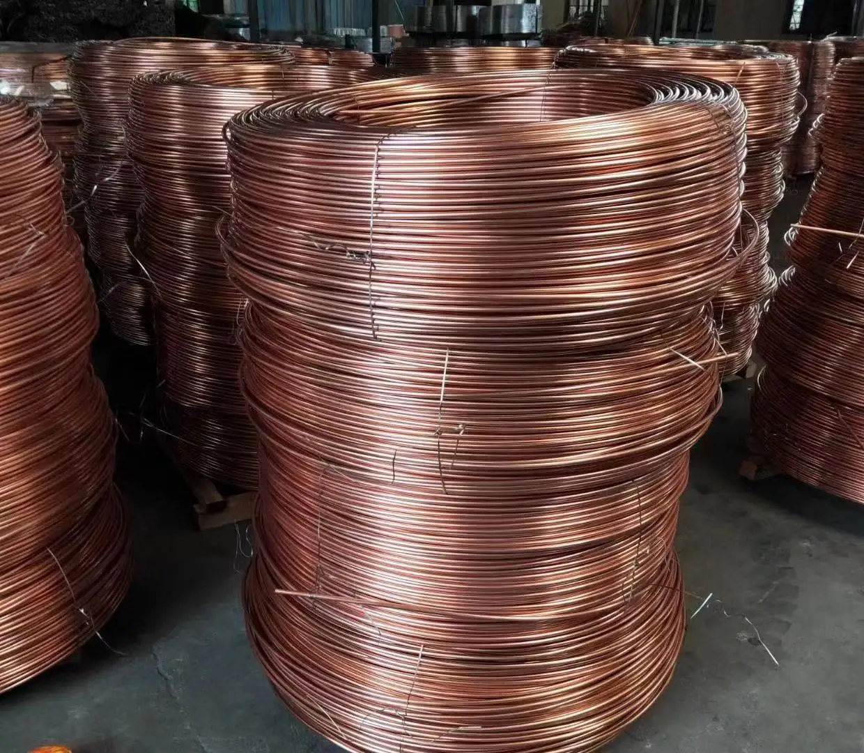 Factory price DC01 Cold rolled coil pipe galvanizing copper coated low carton steel welded bundy pipe tubes with cars