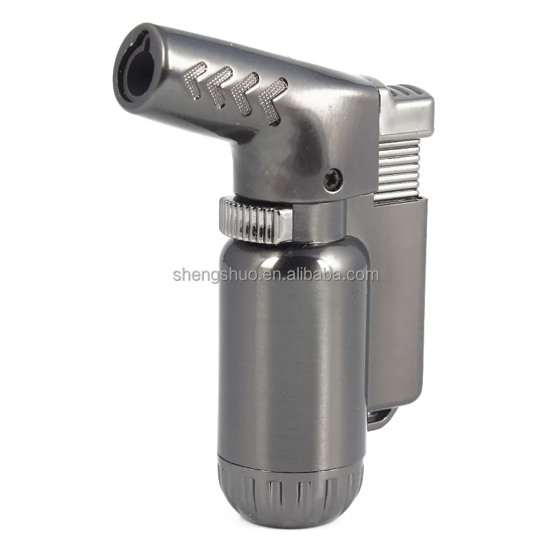 New Small Metal Jet Flame Blow Torch Lighter For Cigar Wholesale