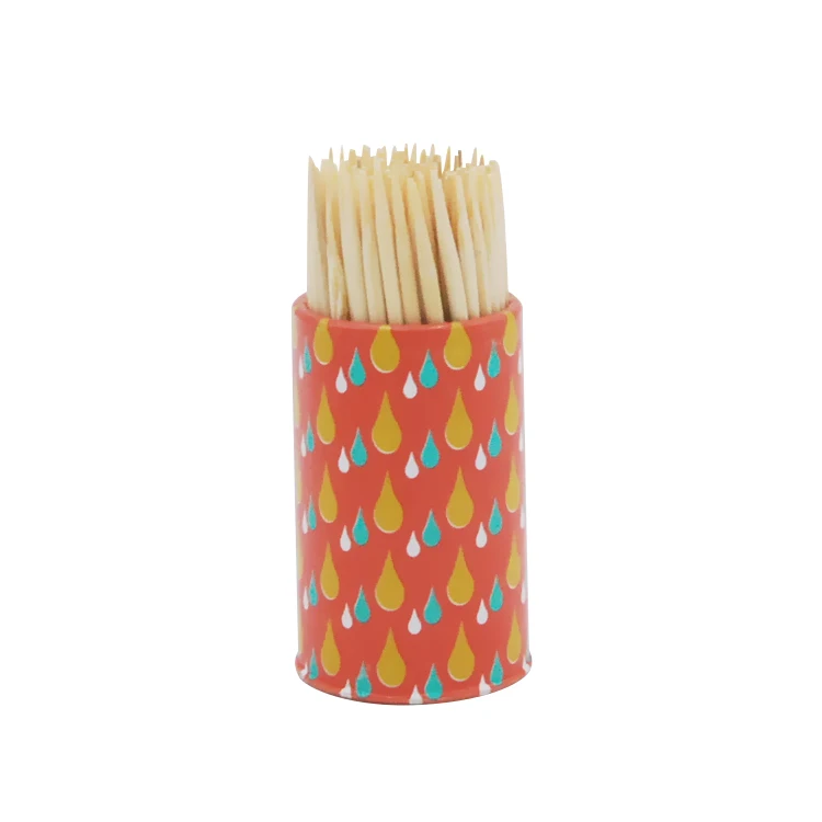 New Year Decoration Best Sales Natural Color Bamboo Toothpicks