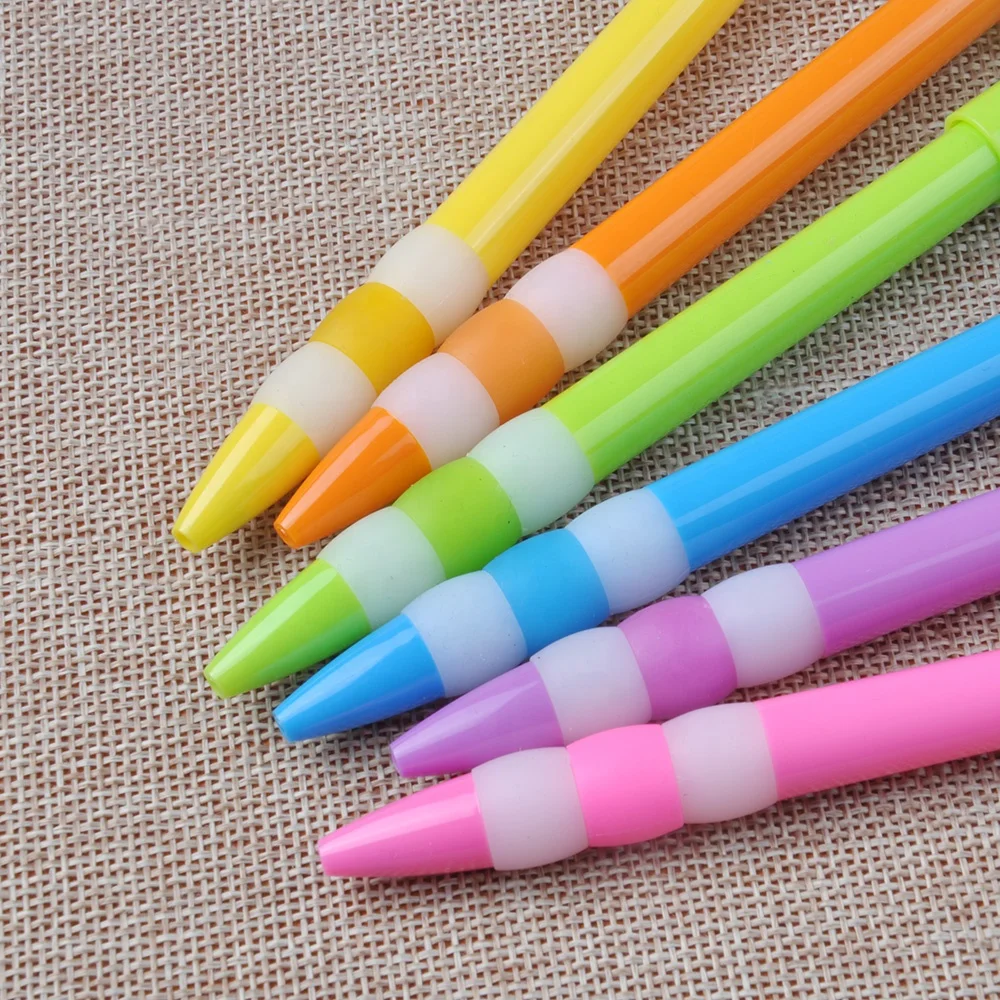 Novelty stationery hand gesture ball pen finger shape plastic ball pen