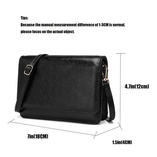 ISO manufacturer classic ladies sling bag women cross body messenger bag