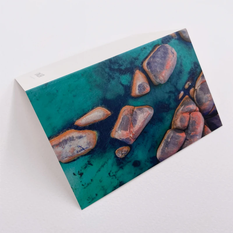 Wholesale business card paper folding postcard wedding gift card custom printing thank you birthday greeting christmas card