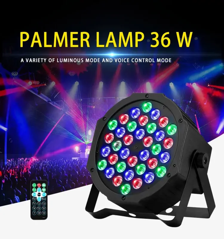 Most Popular Stage Lights Dj Equipment Stage Lighting 18W 36W For Dj Light With Remote Control