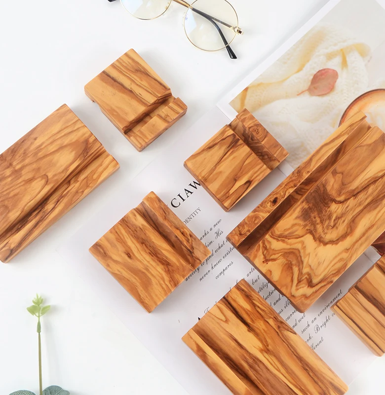 Olivewood Made Mobile Phone &IPAD Support Holder Rack
