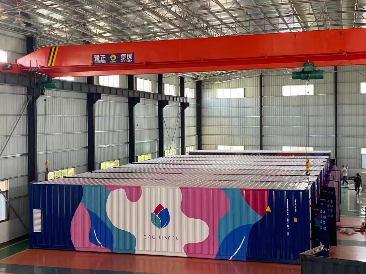 Manufacture Vertical Grow System for fruits and vegetable and herbs indoor farming Container for tomato Shipping Container Farm