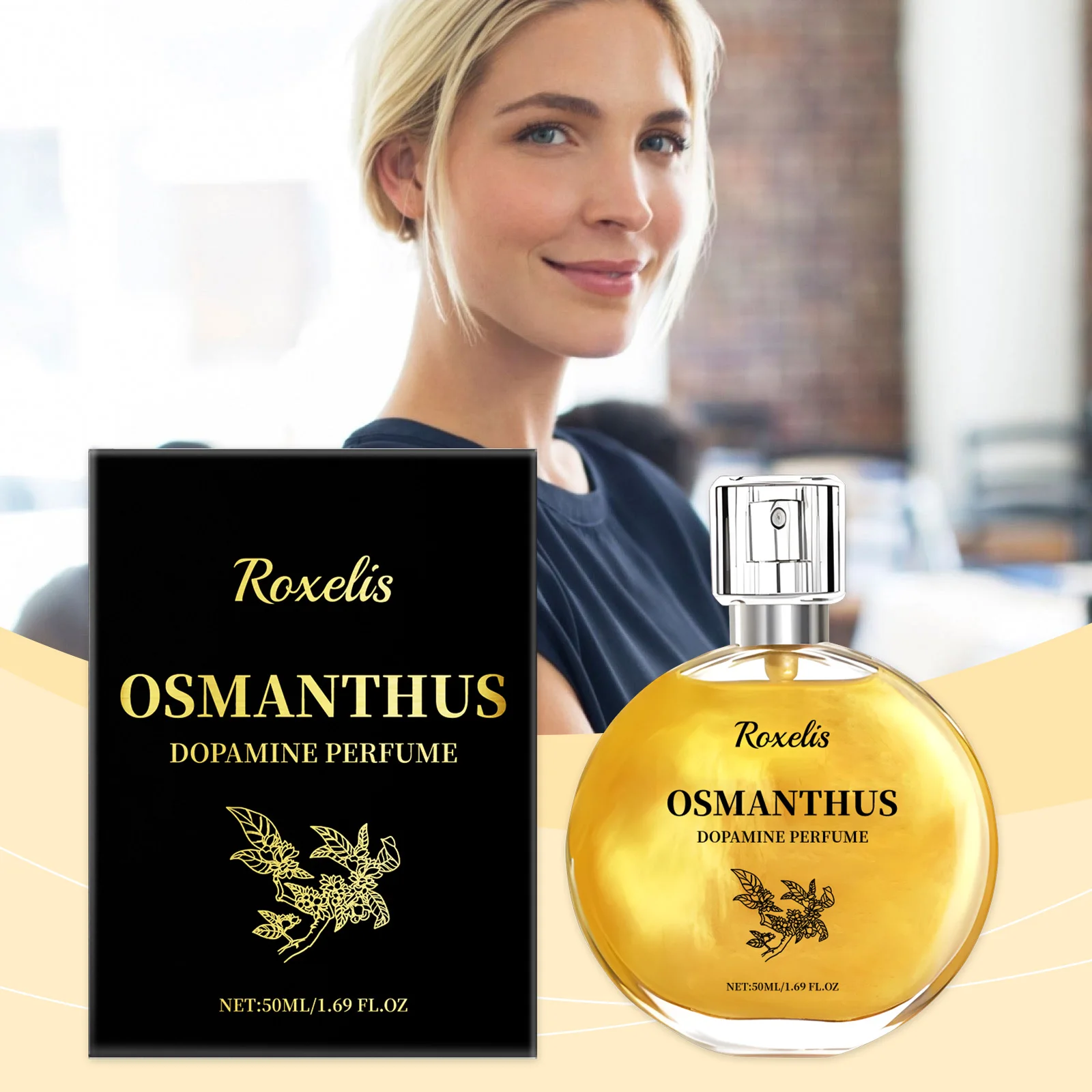 Цветочные духи Roxelis стойкие Osmanthus ароматизаторы свежие
