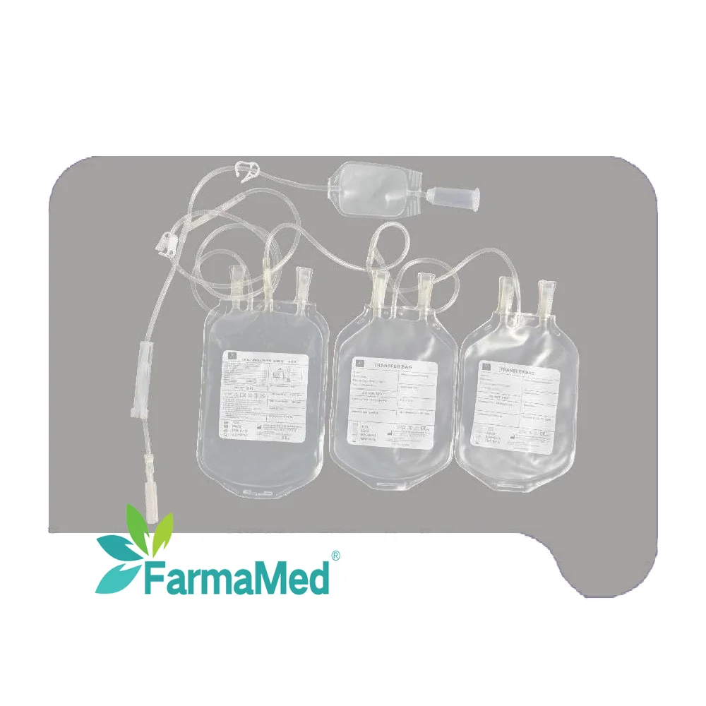 FarmaSino 250ml 450ml Triple CPDA-1Blood Collection Bag
