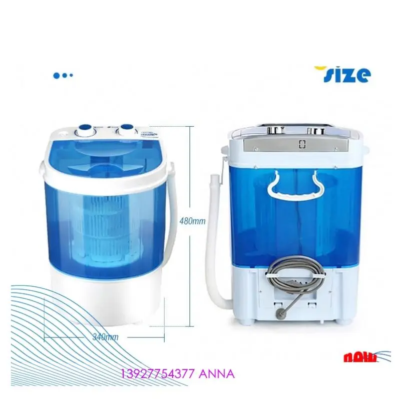 Лидер продаж 2021, портативное детское домашнее белье 2,2 кг, однованночная полуавтоматическая мини-стиральная машина для ткани с вращающейся сухой сушкой