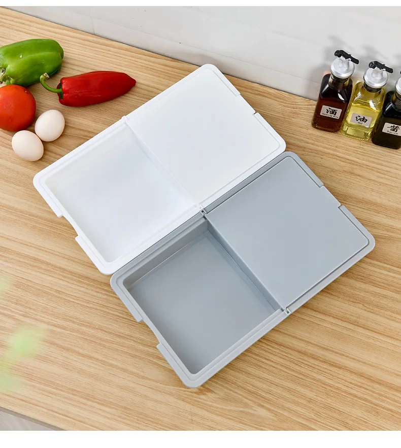 Japanese Simple Multi-functional Three-in-one Cutting Board Double-sided Drain Folding Washing Basin