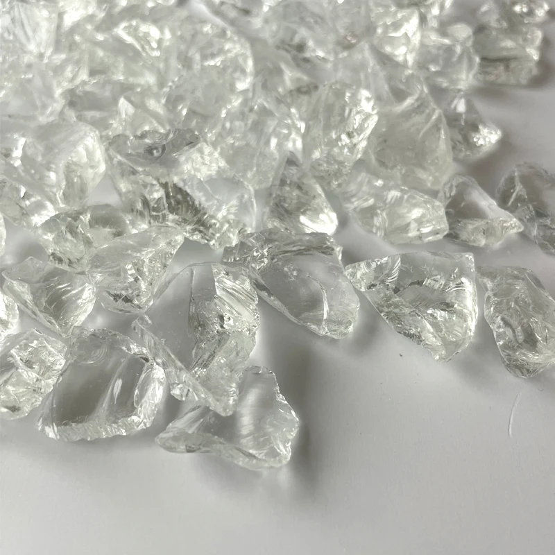 crystal scrap recycled glass cullet