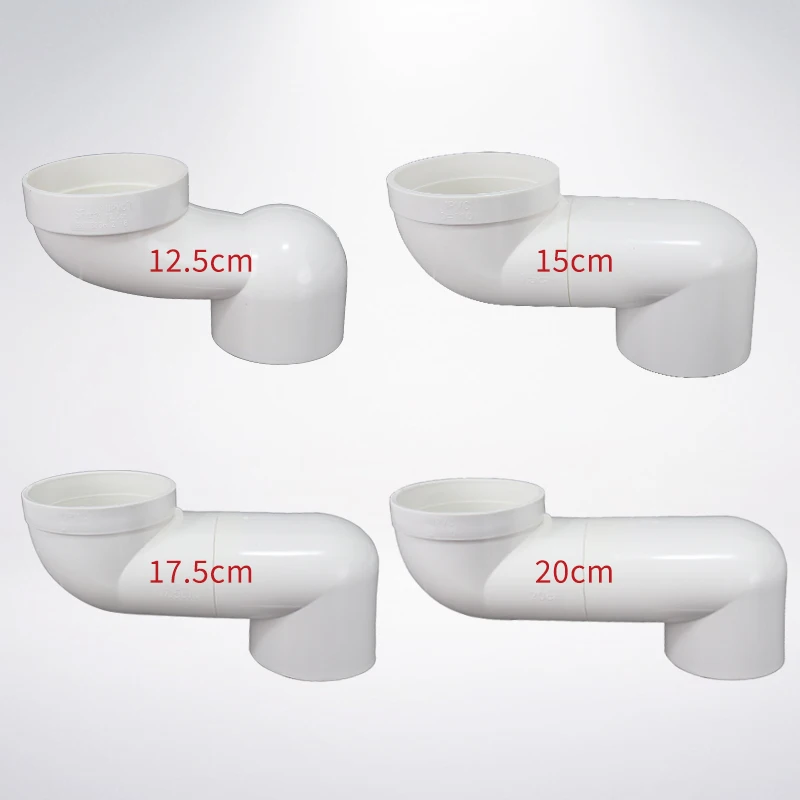 high quality pvc toilet  drain shifter for  Drainage Systems pvc pipe fitting for plumbing toilet  125 150 175 200mm