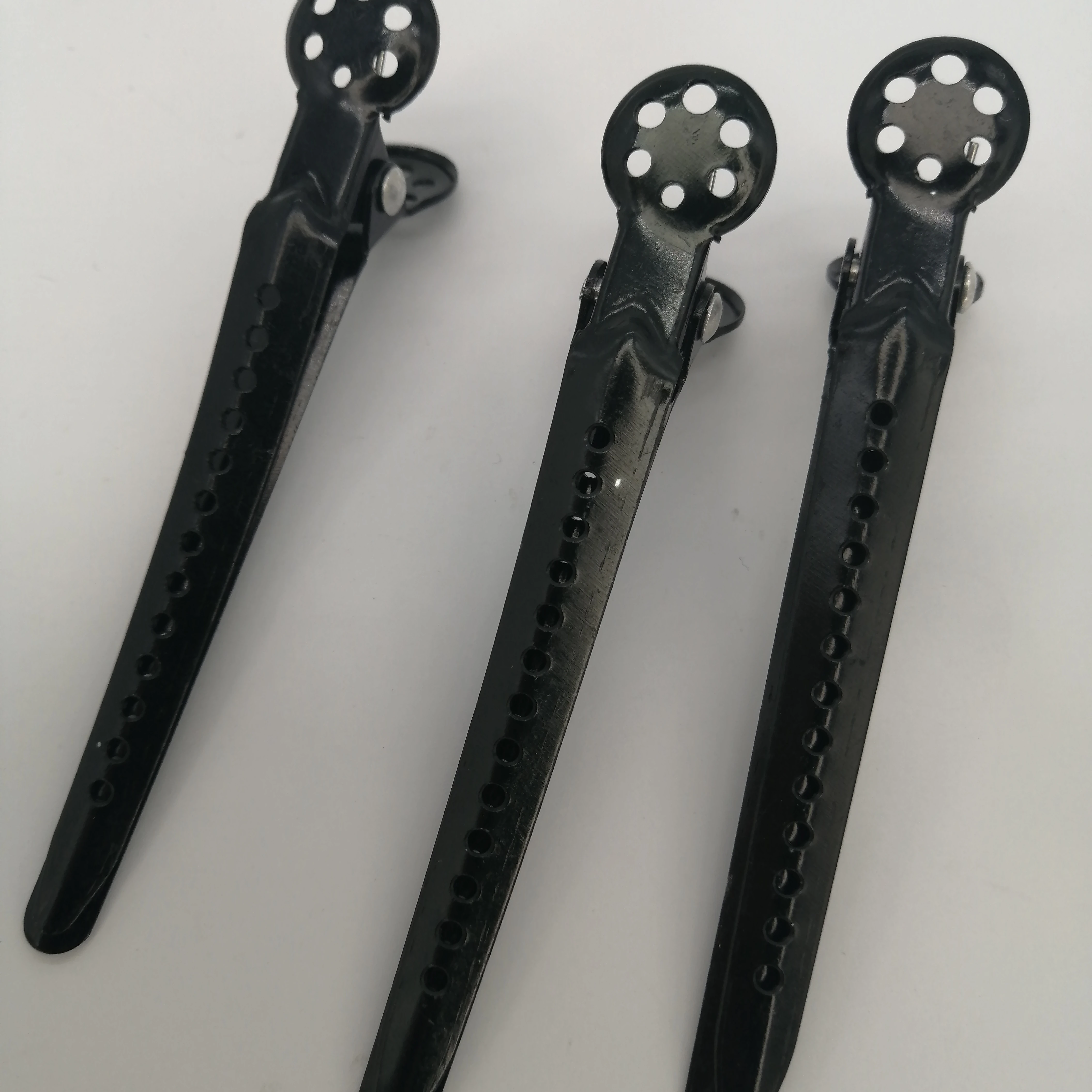 Factory Price  Aluminium Yellow Hair Sectioning Clips In Hair Extension