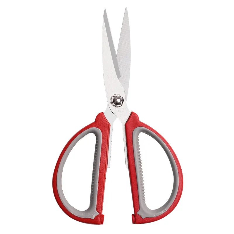Large Multifunctional Household Stainless Steel Scissors Sharp Powerful Kitchen Tailor Office Multi-Purpose Scissors