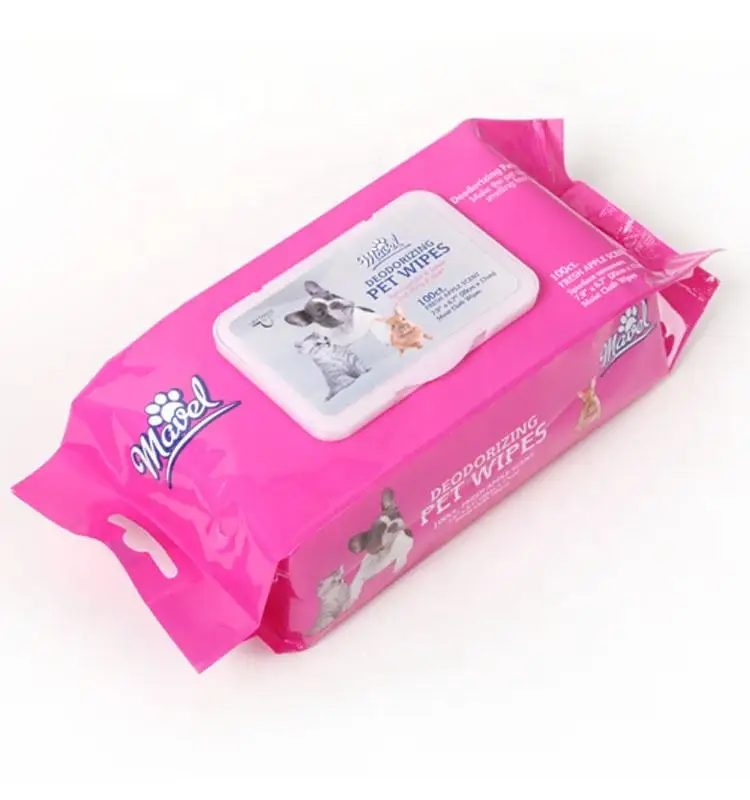 High Quality Dog Cleaning Paper Towels Pet Eye Wet Wipes Tear Stain Cleaning Wipes