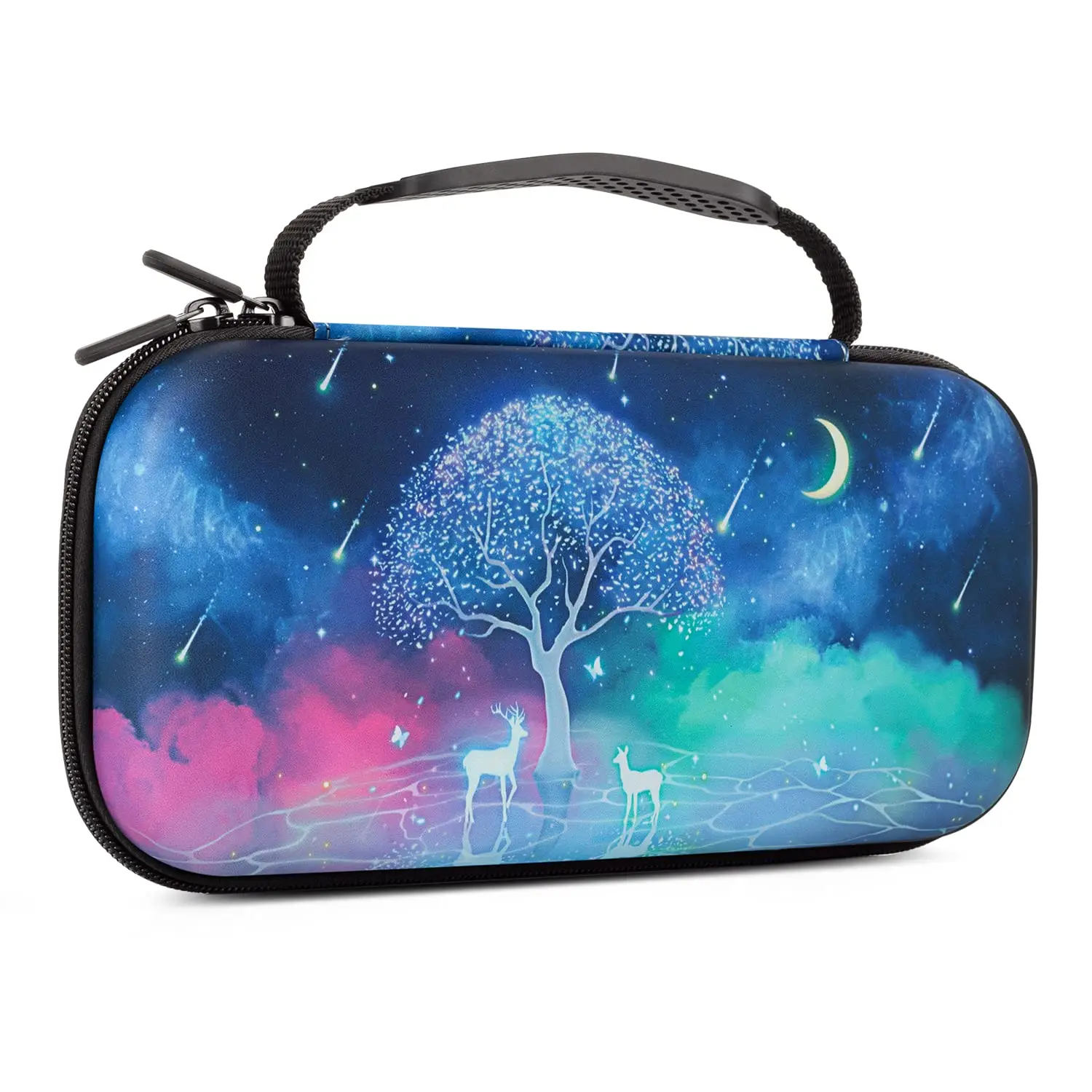 Buweilian Customizable EVA Case Waterproof Dustproof Carrying Solution Nintendo Switch OLED Video Game Console Protective Case