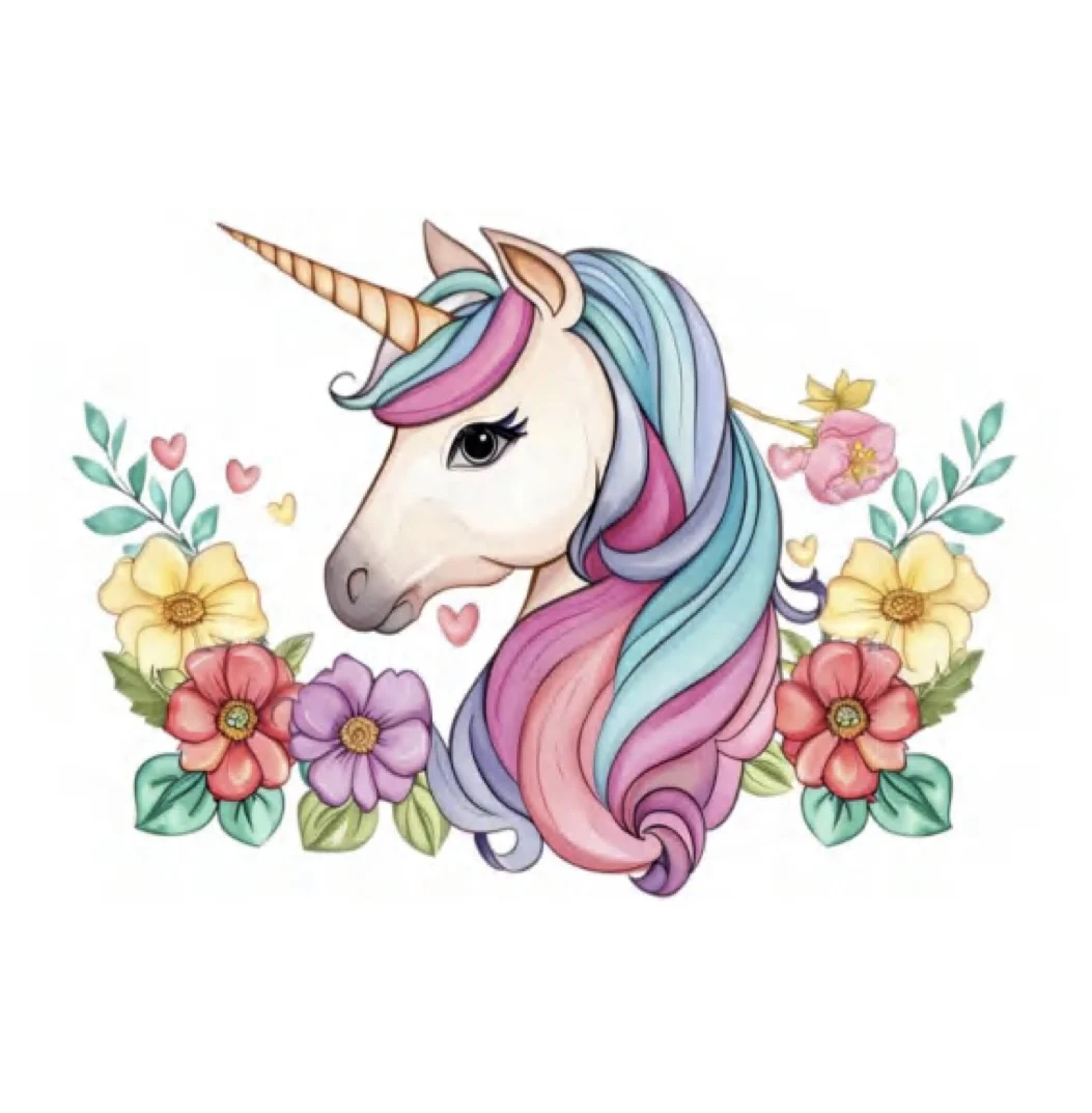 Custom Printing Fashion 16 20oz UV DTF Impresiones Cup Wrap Designs Transfers Vinyl Waterproof Unicorn Cute Stickers Decals