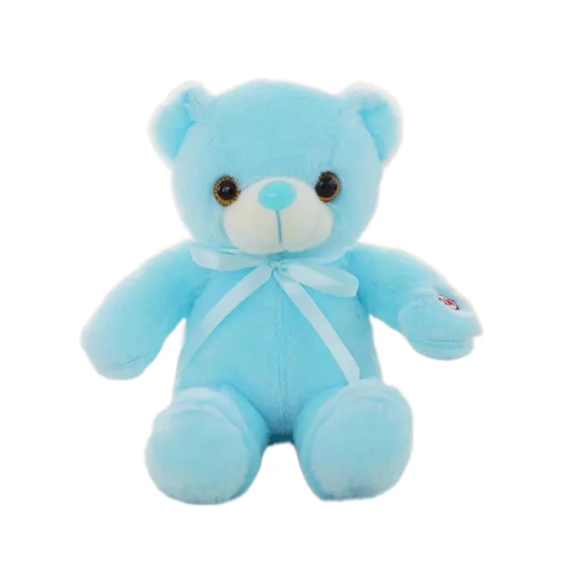 Hot Sale Plush Pillow Animal Teddy Bear Dolphin Puppy Soft Toy With Light Baby Birthday Gift