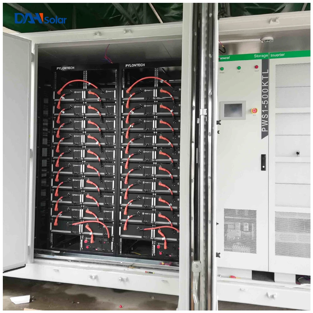 20FT Ess 500kwh 1 Mwh Battery Container System Solution for Energy Storage