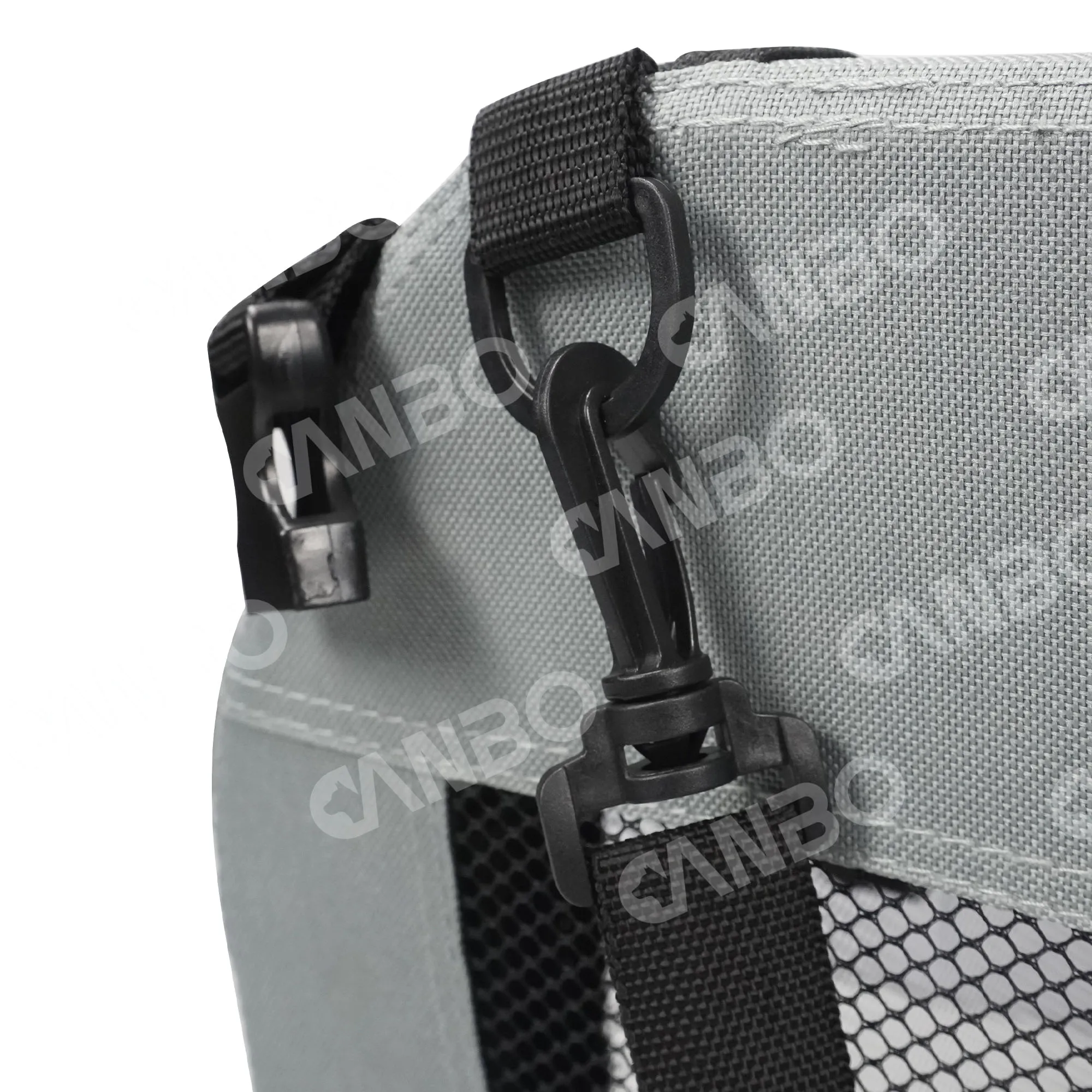 CANBO Portable Wrapped Pet Travel Case Car Breathable Folding Dog Cage Nest Travel Case with Oxford Cloth