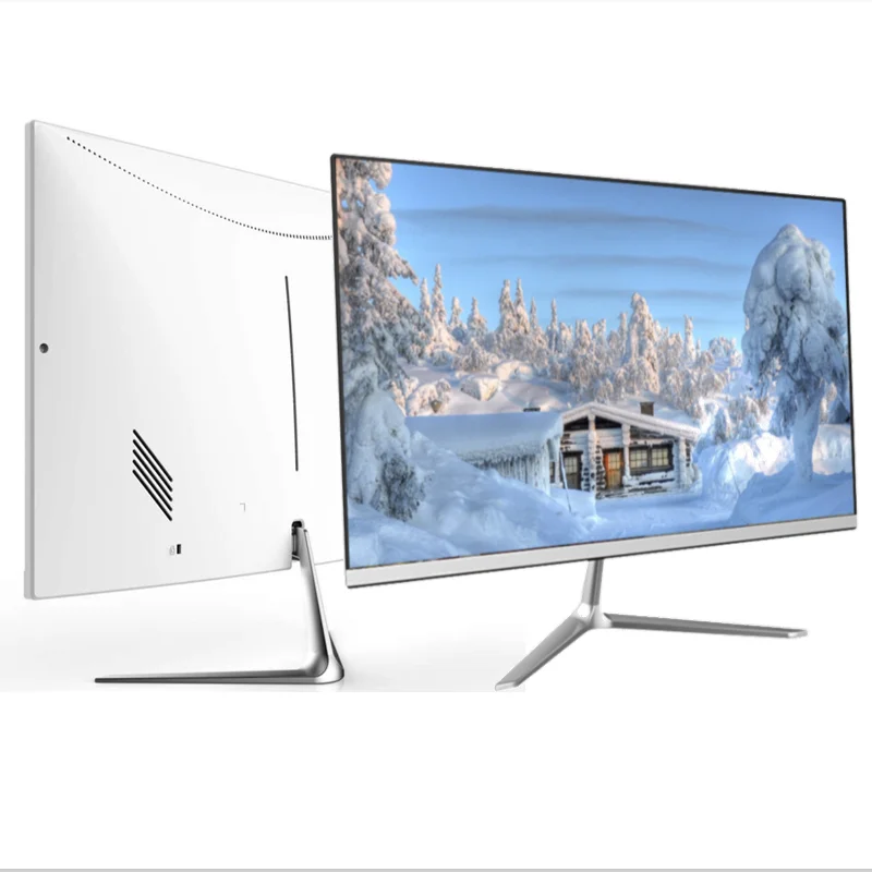 23.8 inch Full set computer core i7 industrial lcd  touch screen pc gamer gaming monitors and desktop all in one pc