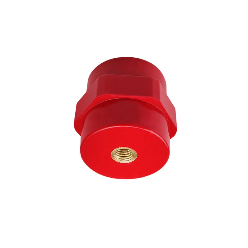 KELUOYI own manufacturer of red bus support insulator SEP40*41 DMC hex low pressure belt bolts