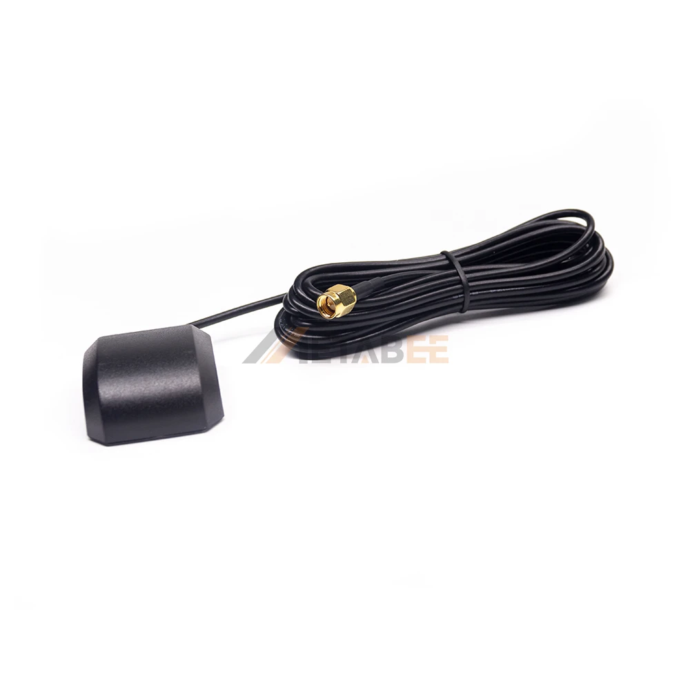 Active Vehicle Patch GPS Antenna with RF Coaxial Connector SMA