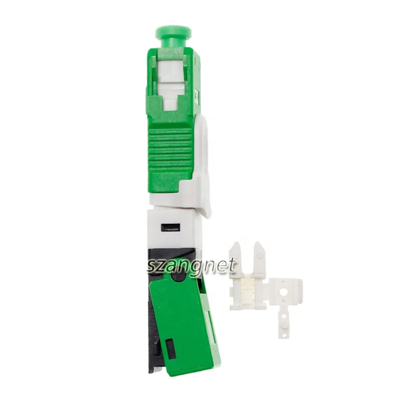 ESC250D Mechanical Fiber Optic Connector SC APC Fast Connectors For Drop Cable