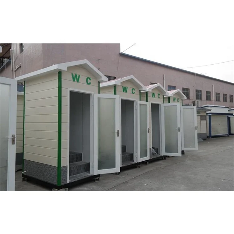 Portable prefab outdoor mobile toilet modern luxury portable toilets for sale