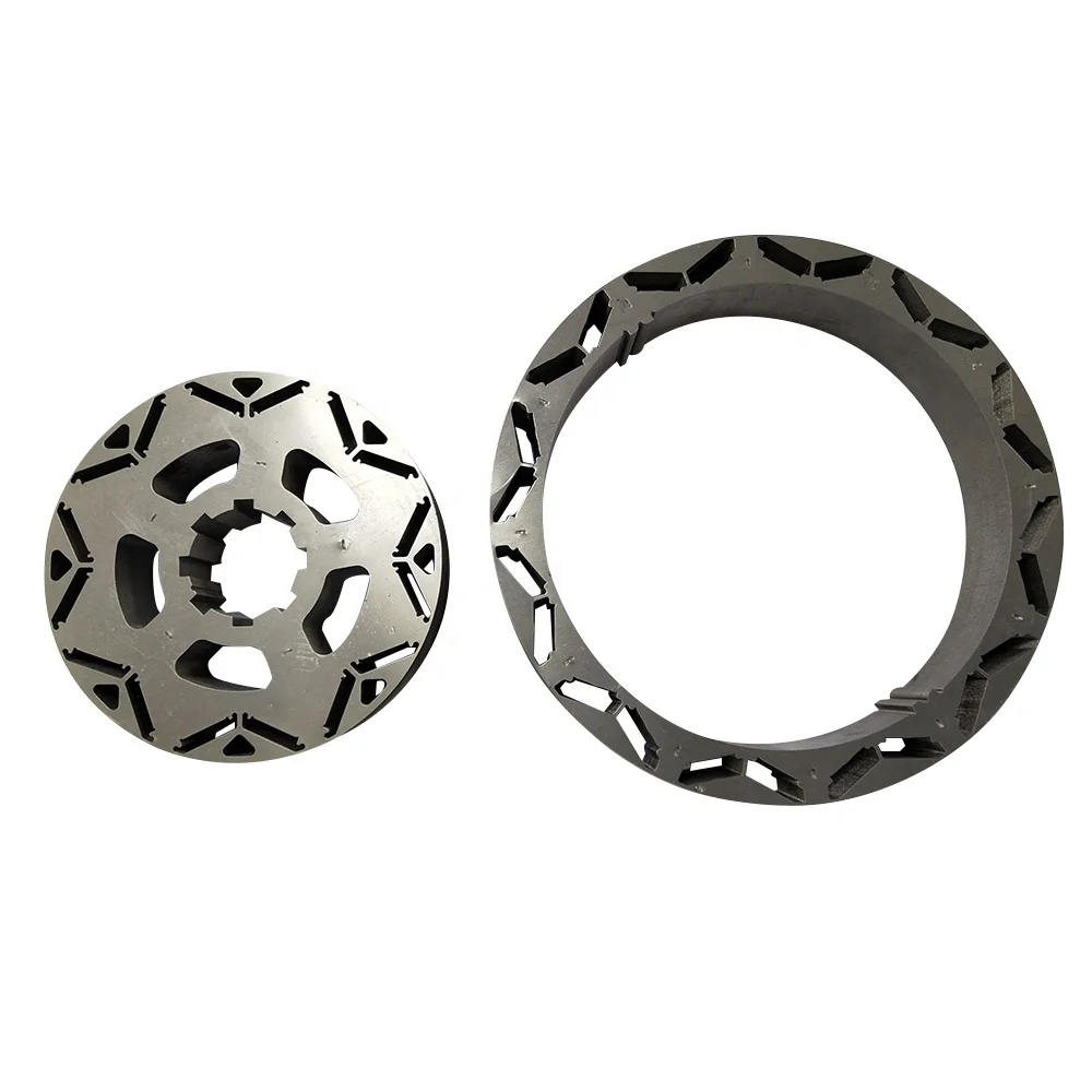 New energy Vehicle motor rotor and stator core  lamination